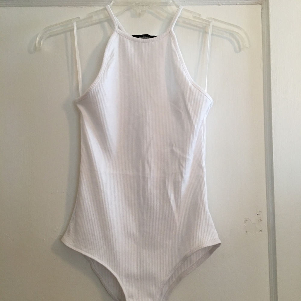 White tank bodysuit